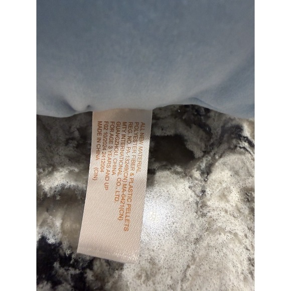 Blue Fat Donkey Plush Viral Walmart Easter Round Stuffed Animal RARE Super Soft - Picture 11 of 11